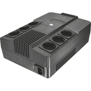 Trust Maxxon Standby UPS - 800 VA - Wall/Desktop/Floor Mountable - AVR - 8 Hour Recharge - 230 V AC Input - 230 V AC Outpu