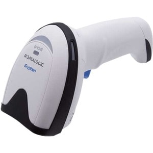 Datalogic Gryphon GM4200 Handheld Barcode Scanner - Wireless Connectivity - White - 400 scan/s - 1D - Imager