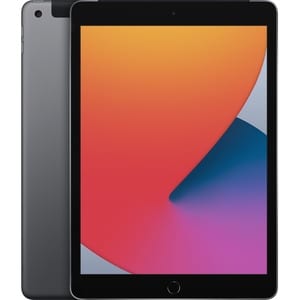Apple iPad (8th Generation) Tablet - 25.9 cm (10.2") - Apple A12 Bionic - 3 GB - 128 GB Storage - iPadOS 14 - 4G - Space G