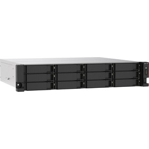 QNAP TS-1273AU-RP-8G 8 x Total Bays SAN/NAS Storage System - 5 GB Flash Memory Capacity - AMD Ryzen V1500B Quad-core (4 Co