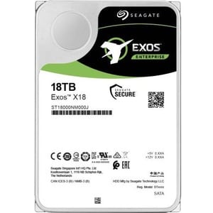 Seagate Exos X18 ST18000NM005J 18 TB Hard Drive - Internal - SATA (SATA/600) - 7200rpm - Hot Pluggable - 512e Format