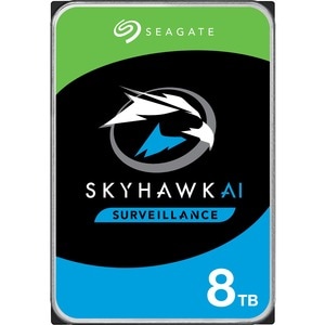 Seagate SkyHawk AI Festplatte - 3,5" Intern - 8 TB - SATA (SATA/600) - Netzwerk-Videorekorder Unterstütztes Gerät