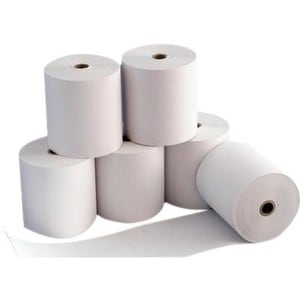 Premier Vanguard Thermal Printable Paper - White - 20 / Box - Single Ply, Recyclable