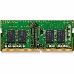 HP 8GB DDR4 (1x8GB) 3200 SODIMM NECC Memory. Component for: Laptop, Internal memory: 8 GB, Memory layout (modules x size):
