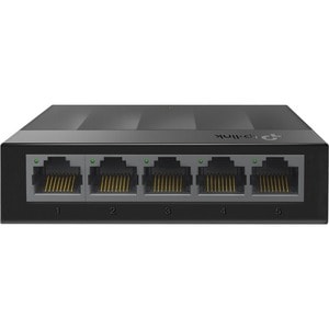 TP-Link LiteWave LS1005G 5 Puertos Conmutador Ethernet - Gigabit Ethernet - 10/100/1000Base-T - 2 Capa compatible - 3.70W 