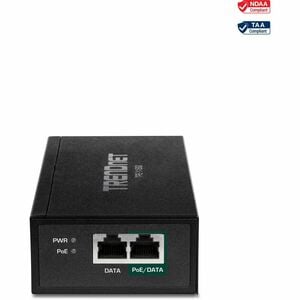 TRENDnet Gigabit PoE++ Injector, Convert A Non-PoE Port to A PoE++ Gigabit Port, PoE (15.4W), PoE+ (30W), Or PoE++ (95W), 