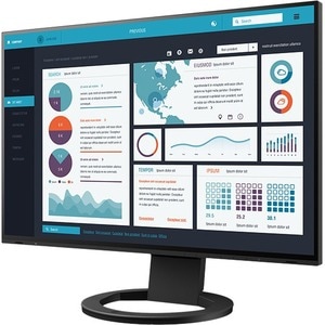 EIZO FlexScan EV2495-BK. Anzeigegrösse (Diagonal): 61,2 cm (24.1"), Auflösung: 1920 x 1200 Pixel, HD type: WUXGA, Display 