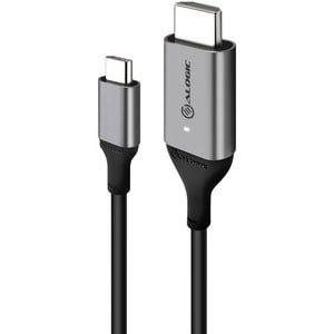 Alogic USB-C (Male) to HDMI (Male) Cable - Ultra Series - 4K 60Hz - Space Grey - 2m - 6.56 ft HDMI/USB Audio/Video/Data Tr