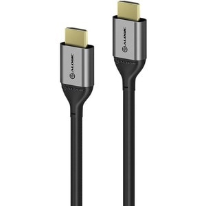 Alogic 2m Ultra 8K HDMI to HDMI Cable - V2.1 - Space Grey - 6.6 ft (2 m) HDMI A/V Cable for Audio/Video Device, Notebook, 