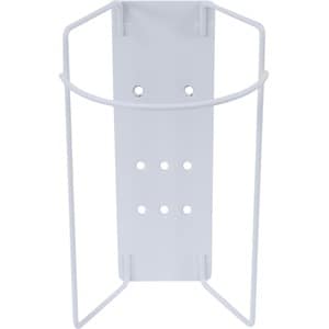 Ergotron T-Slot Medizinischer Wagen Reinigungstuchausgabe-Halterung - Weiß - 1,13 kg Belastbarkeit - Neigen, Drehbar