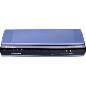 AudioCodes MediaPack MP-114 VoIP Gateway - 2 x FXS - 2 x FXO - Fast Ethernet - Wall Mountable, Rack-mountable, Table Top