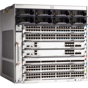 Cisco Catalyst 9400 C9407R Gerenciável Switch Chassis - Recondicionado - 3 Camada suportada - Modular - 10U - Montável sob