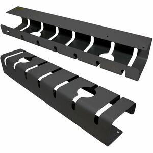 Roline Kabelbündler - Schwarz - 2 Stück Paket - Kabelträger - 1,1 m Länge