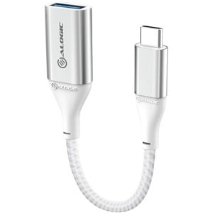 Alogic SUPER Ultra 15 cm USB/USB-C Data Transfer Cable - 1 - Cable for Phone, Tablet, Notebook, Peripheral Device - First 