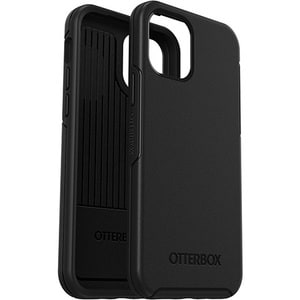 OtterBox Symmetry Case for Apple iPhone 12, iPhone 12 Pro Smartphone - Black - Drop Resistant, Bump Resistant, Bacterial R