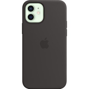 Apple Case for Apple iPhone 12, iPhone 12 Pro Smartphone - Black - Silky, Soft-touch - Scratch Resistant, Drop Resistant -