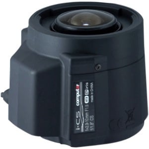 Wisenet SLA-C-I3910 - 3.90 mm to 10 mmf/1.5 - Varifocal Lens for CS Mount - Designed for Surveillance Camera - 2.6x Optica
