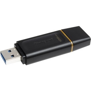 Unidad flash Kingston DataTraveler Exodia DTX - 128GB - USB 3.2 (Gen 1) - Negro, Amarillo