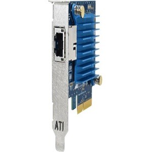 Allied Telesis 10Gigabit Ethernet Card - 10GBase-T - Plug-in Card - TAA Compliant - PCI Express x4 - 1 Port(s) - 1 - Twist