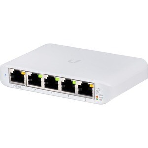 Ubiquiti Compact 5-Port Gigabit Switch - 5 Ports - Manageable - 2 Layer Supported - 2.50 W Power Consumption - Twisted Pai