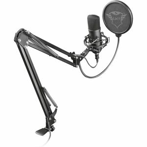 MikrofonTrust Gaming Emita Plus GXT 252+ - Kabelgebunden - Kardioide - 2,90 m - USB - Dämpferbrücke, Desktop