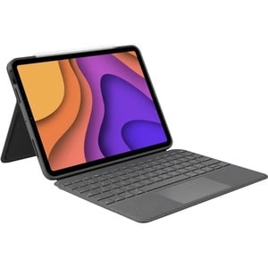 Housse/Clavier Logitech Folio Touch - Folio Style Apple, Logitech iPad Air (4e génération) Tablette - Girs Oxford - Résist