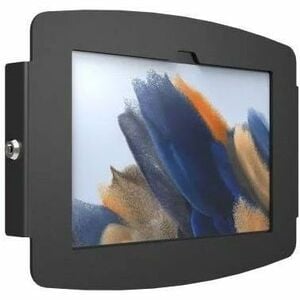 Compulocks Galaxy Tab A7 10.4" Space Enclosure Wall Mount Black - High-Grade Aluminum Enclosure, Conceals charging cable, 