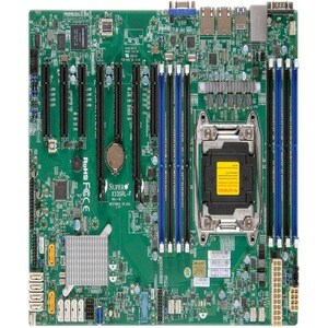 Supermicro X10SRi-F 服务器主板 - Intel C612 芯片组 - LGA 2011-v3插座 - ATX - 512 GB DDR4 SDRAM 最大内存 - 8 x 内存插槽 - Gigabit Ethernet - 