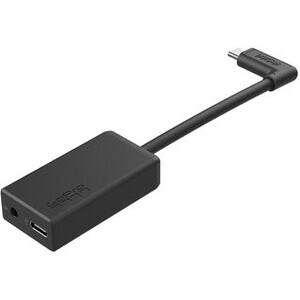 GoPro Pro 迷你电话/USB 音频/数据传输线 用于 音频设备, 相机, 麦克风 - 第二端部: 1 x USB Type C - Male, 1 x USB Type C - Female - 黑