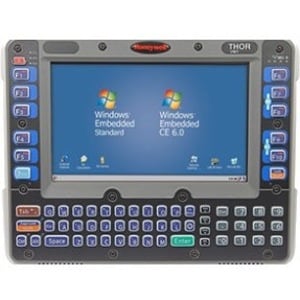 Honeywell Thor VM1 车载终端 - Atom 1.60 GHz - 4 GB RAM - 20.3 cm (8") 触控屏 LED - WVGA - 800 x 480 - 64 按键 - QWERTY 键盘 - 蓝牙 - 无线