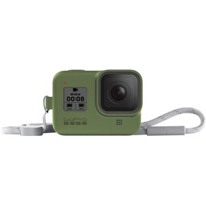 GoPro 便携包 (机套) GoPro 运动相机 - 绿 - 防刮 - 硅胶 Body - 挂绳带