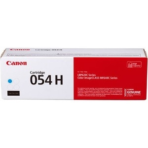 Canon 054H 原版 高 产出 激光 碳粉盒 - 青色 包 - 激光 - 高 印量