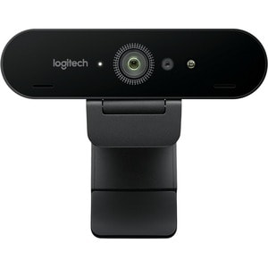 Logitech BRIO 网络摄像头 - 90 fps - 黑 - A 型 USB - 4096 x 2160 视频 - 自动对焦 - 5x 数字变焦 - 麦克风 - 计算机