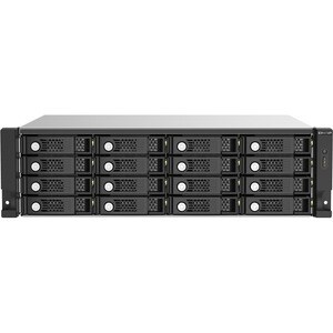QNAP TL-R1620SEP-RP Invólucro de disco SATA/600 - Mini-SAS HD Host Interface - 3U Montável sobre rack - Baías intercambiáv