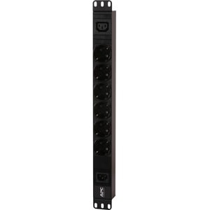 EASY PDU EPDU1010B-SCH BASIC 1U 10A 230V (6X)SCHUKO (1X)C13 C14