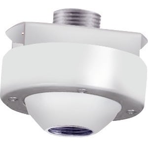 Hanwha Techwin Mounting Adapter for Extension Pipe, Mounting Adapter, Ceiling Mount, Back Box - White - 30 lb Load Capacit