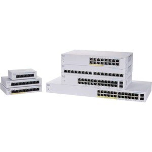 Cisco Business 110 CBS110-8PP-D 8 Portas Comutador Ethernet - 2 Camada suportada - 5.29 W Power Consumption - 32 W Orçamen