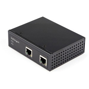 StarTech.com POEEXT1G60W PoE Extender - 1 x PoE+ Input Port(s) - 1 x Ethernet Output Port(s) - Black