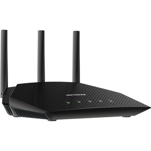 Netgear RAX10 Wi-Fi 6 IEEE 802.11ax Ethernet Wireless Router - 2.40 GHz ISM Band - 5 GHz UNII Band - 225 MB/s Wireless Spe