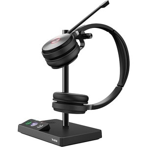 Yealink WH62 Dual Teams Headset - Stereo - Wireless - DECT CAT-iq - 16002 cm - 32 Ohm - 20 Hz to 10 kHz - Over-the-head - 