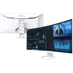EIZO FlexScan EV3895-WT 38 Zoll Class UW-QHD+ Gekrümmter Bildschirm LCD-Monitor - 24:10 Format - Weiß - 95,3 cm (37,5 Zoll