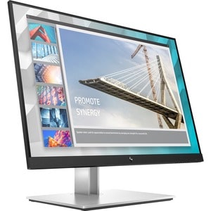 HP E24i G4 24 Zoll Class WUXGA LCD-Monitor - 16:10 Format - Schwarz, Silber - 61 cm (24 Zoll) Viewable - IPS-Technologie (