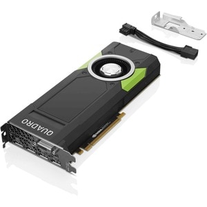 ThinkStation NVidia Quadro P5000 DPx4  DVI-D x1 16GB GDDR5 Graphics Card with Short Extender