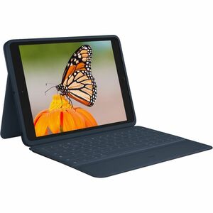 Logitech Rugged Combo 3 Rugged Keyboard/Cover Case for 25.9 cm (10.2") Apple iPad (7th Generation), iPad (8th Generation),