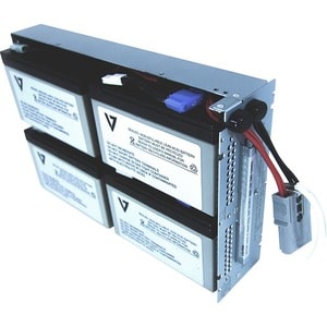 V7 APCRBC132-V7-1E UPS Battery Pack - 24 V DC - Lead Acid - Maintenance-free/Sealed/Leak Proof - 3 Year Minimum Battery Li
