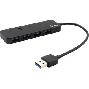 i-tec USB-Hub - USB 3.0 - Extern - Schwarz - 4 Total USB Port(s) - 4 USB 3.0 Port(s) - PC, Mac, Linux, Android, ChromeOS
