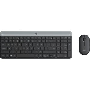Logitech MK470 Teclado e rato - Espanhol - USB Sem fios RF - USB Sem fios RF - Ótico - 1000 dpi - Roda de deslocação - Sim
