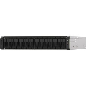 QNAP TS-H2490FU-7232P-64G 24 x Total de compartimentos Sistema de armazenamento SAN/NAS - 5 GB Flash Memory Capacity - AMD