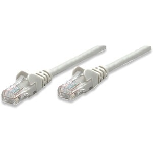 Network Patch Cable, Cat6, 2m, Grey, CCA, U/UTP, PVC, RJ45, Gold Plated Contacts, Snagless, Booted, Lifetime Warranty, Pol