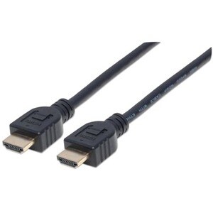 HDMI Cable with Ethernet (CL3 rated, suitable for In-Wall use), 4K@60Hz (Premium High Speed), 2m, Male to Male, Black, Ult